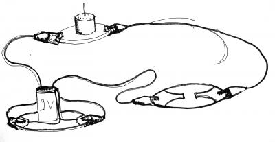 Sketch of the Open Totem motor, battery and open circuit modules